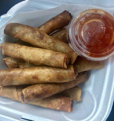 Beef Lumpia w/ Chilli Dipping Sauce!