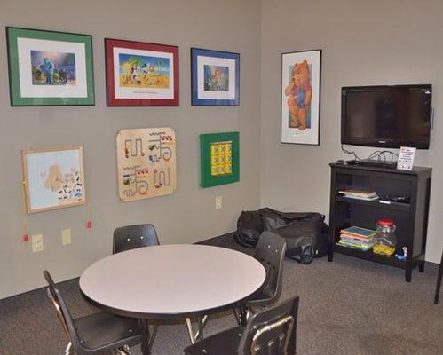 We have a seperate playroom for toddlers & small kids