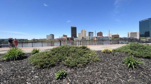 Classic Toledo views from the giant patio.