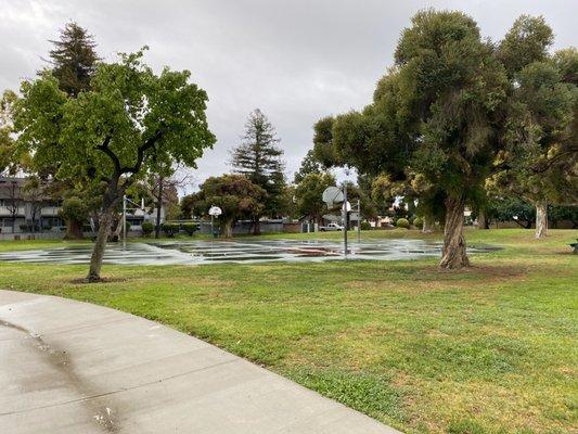 Basketball Court.