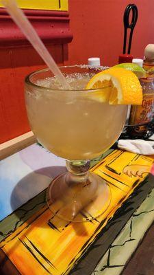 Happy hour margarita $7.99