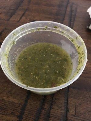 Wonderful green salsa!!