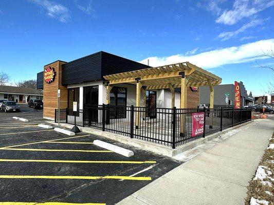 Restaurant Exterior and Patio