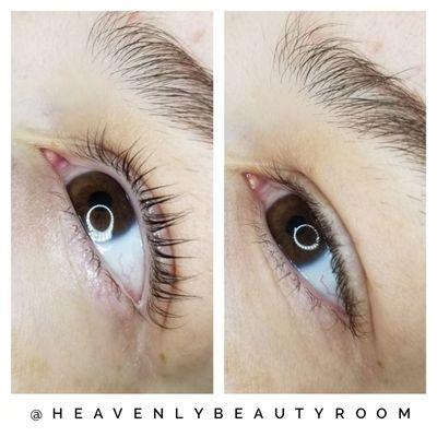 Keratin lash Infusion treatment