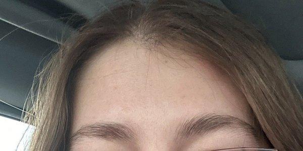 About a week later! Perfectly frozen in place with just the right amount of eyebrow movement left!