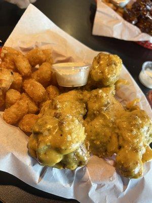 Traditional Wings with Garlic Parmesan yummy!