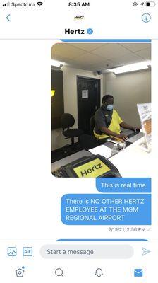 Hertz's reply