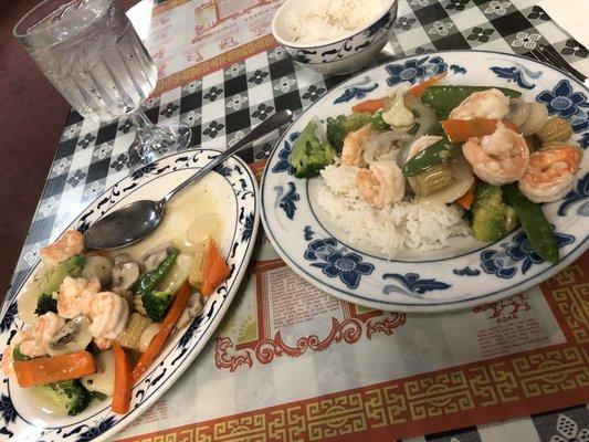 Shrimp w/ veggies