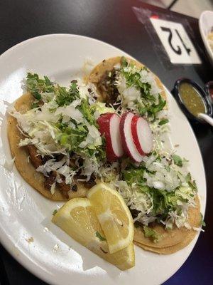 Tacos pastor y asada