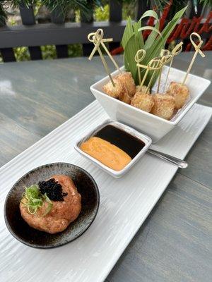 Spicy tuna crispy rice