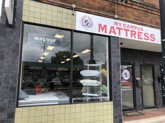 My Campus Mattress Storefront