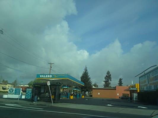 Valero Gas Station, Hayward, CA.