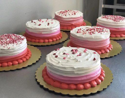 Valentine's Day cakes!