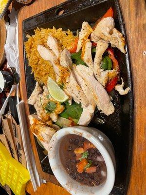 Grilled Chicken Fajitas