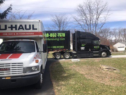 This is the shuttle being done move originated in Charlotte North Carolina to Atlanta Georgia