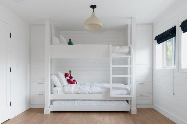 Custom bunkbeds and storage in beach house