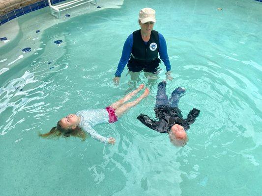 Swim skills are an important part of development for children.  They help with problem solving, self-awareness and cognitive function.