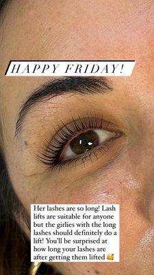 Lash lift