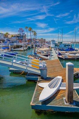 Balboa Island at Newport Beach