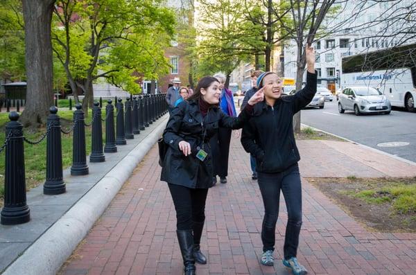 Lafayette Park walking tour