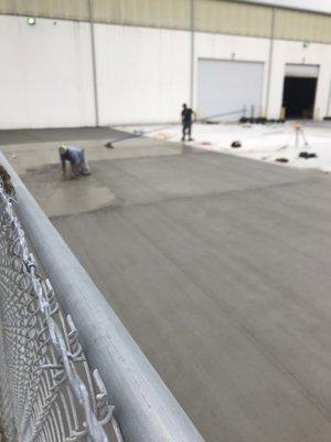 We do all kinds of Concrete work.....