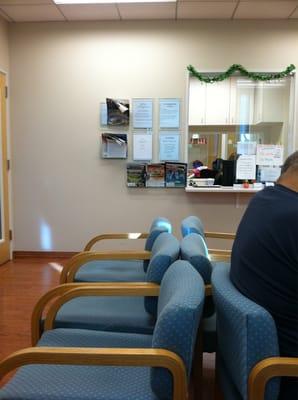 The dreaded waiting room