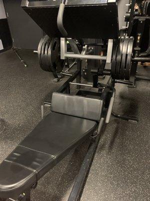 Lying leg press - LOVE