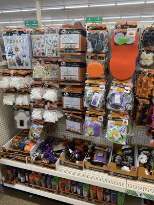 The beginning of Halloween decorations in August