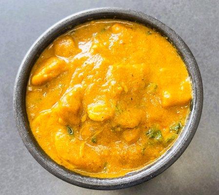 Chicken With Coconut Milk Curry served with Basmati Rice