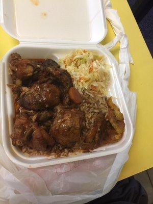 Brown stew chicken