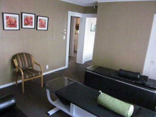 Our therapy and relaxation room