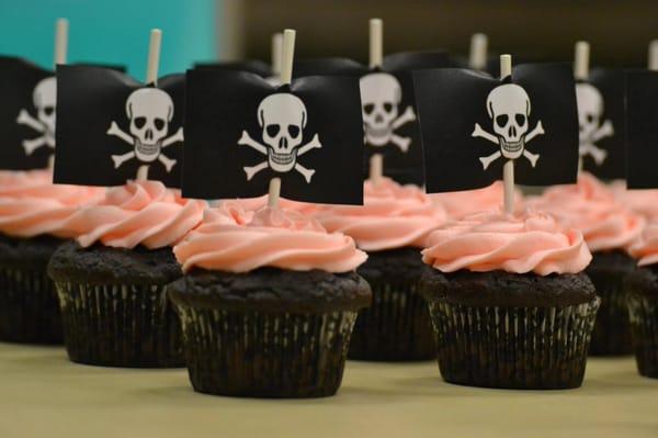 Cupcakes for a Pirate-themed pARRRRty