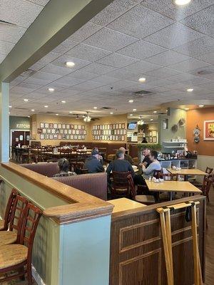 Interior dining area