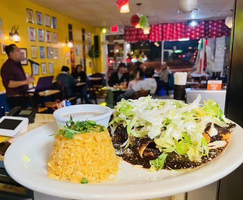 Enchilada de Mole