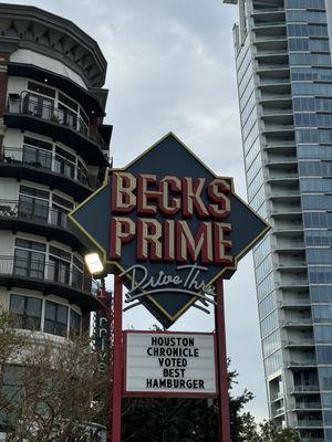 Beck's Prime-Voted Houston Chronicle's Best Hamburger