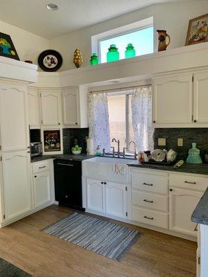 My renovated kitchen and countertops.