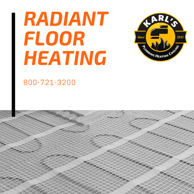 We install Radiant Floor Heat. It is a highly efficient way to heat a house, increasing comfort as it reduces energy costs.