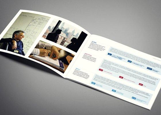 Wharton brochure design