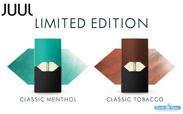 Juul Limited Edition Pods !! Classic Tobacco  Classic Menthol #juul #pods #podsystem #SMOKEOVAPOR #SCHAUMBURG #ADDISON #WESTCHICAGO