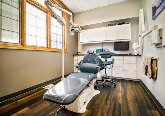 Grand Dental Lockport Operatory Room