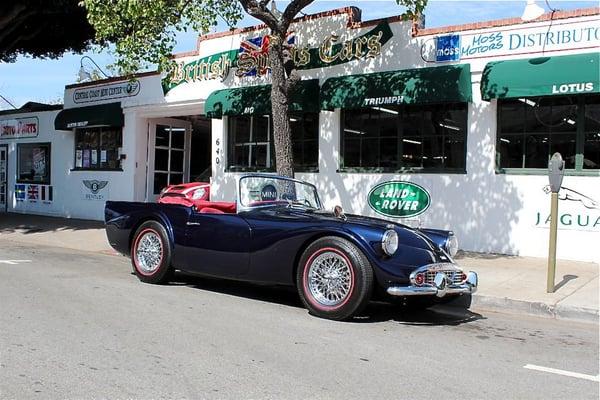 1960 Daimler SP250 Dart restored right here at British Sports Cars.