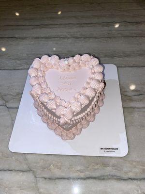 Heart cake