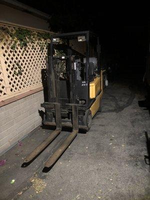 My working forklift.