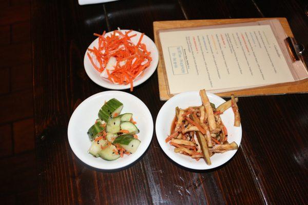 Banchan aka Sides to start