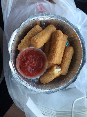 Mozzarella sticks - yum!