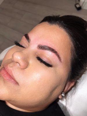 Brow Lamination + Tint