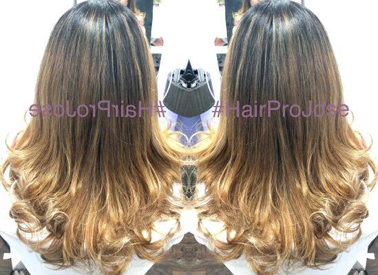 Gold Goddess Bayalage Ombré by Jose