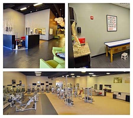 Kennesaw facility. Sports medicine, Emory trained physicians in a full athletic center.