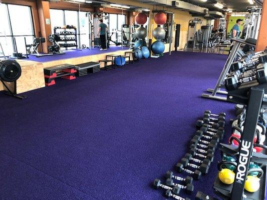 Purple Turf Function Training Area