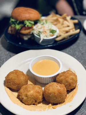 Vegan Mac & Cheese Bites, Blue Plate Special